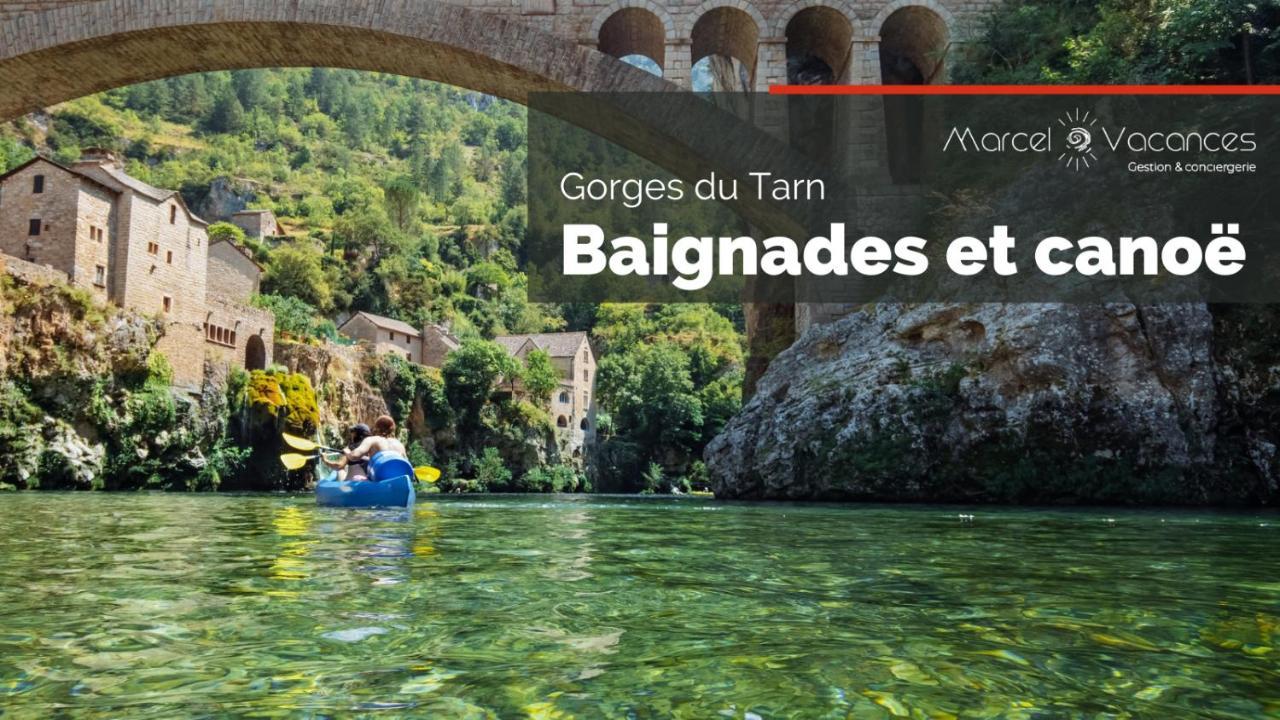 Appartement Aux Portes Des Gorges Du Tarn Ispagnac Exterior foto